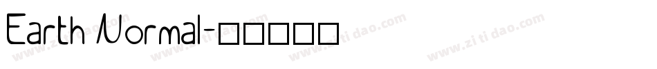 Earth Normal字体转换